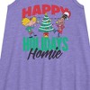 Girls' - Hey Arnold! - Holiday Homies Graphic Sleeveless Aline Dress - 2 of 3