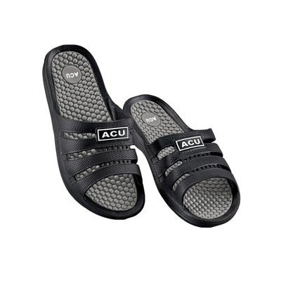 Collections Etc Lightweight Massaging Comfort Waterproof Slides - Helps Enhance Circulation in Feet for Indoor and Outdoor Use
