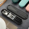 LunaLulink Cutlery Sets, Stainless Steel Cutlery, Reusable Cutlery Sets with Boxes, Portable Silverware Lunch Boxes - 4 of 4