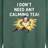 Women's - Avatar: The Last Airbender - Zuko Calming Tea Lightweight French Terry Wide Neck Long Sleeve Shirt - 2 of 4