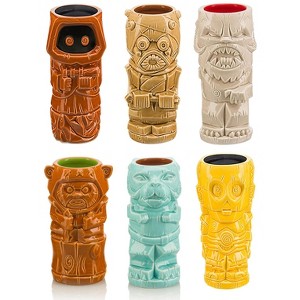 Beeline Creative Star Wars Series 2 Ceramic Geeki Tiki Mugs | Set of 6 - 1 of 4