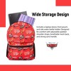 Cars Lightning McQueen Bookbag Backpack - Disney Pixar Lightning McQueen, Mater, Doc Hudson Allover Bag, Red - 3 of 4