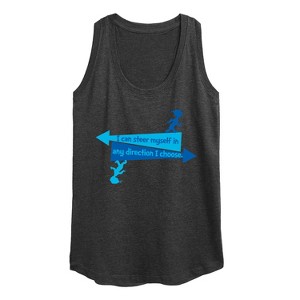 Women's - Dr. Seuss - You Can Steer Yourself Graphic Racerback Tank - 1 of 4
