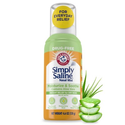 Simply Saline Moisturize and Soothe Spray - Saline - 4.6oz