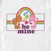 Men's Care Bears Valentine's Day Tenderheart Bear and Love-a-Lot Bear Be Mine Rainbow T-Shirt - 2 of 4
