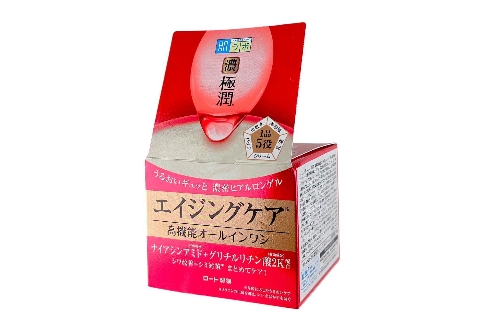 Hada Labo Gokujyun Firming All In One Gel (3.52 oz) One step to firm, bright, and deeply hydrated skin—no extra steps required