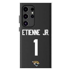 Keyscaper Travis Etienne Jr. Jacksonville Jaguars 1 Game Tactic MagSafe Compatible Cell Phone Case for Galaxy S25 - 1 of 4