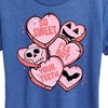 Women's - Instant Message - Valentine's Day So Sweet I'll Rot Your Teeth Short Sleeve Graphic T-Shirt - 2 of 4