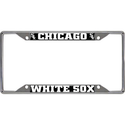 MLB Chicago White Sox Stainless Steel License Plate Frame