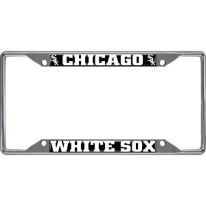 MLB Chicago White Sox Stainless Steel License Plate Frame - 1 of 3