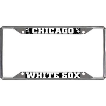 MLB Chicago White Sox Stainless Steel License Plate Frame