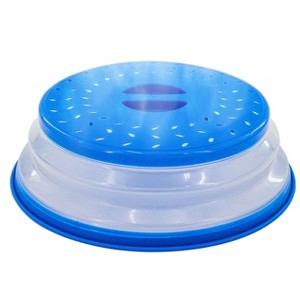 5 Star Super Deals Microwave Splatter Guard Cover Collapsible Lid Food Protection and Easy Storage BPA-Free Dishwasher Safe Heat Resistant - 1 of 4