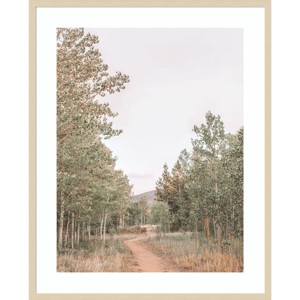Amanti Art Winding Path by Alicia Abla Wood Framed Wall Art Print - 1 of 4