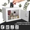 Dexmalle 0.23 Cubic Feet Small Secure Safe With Key And Password - 4 of 4