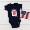 The Juniper Shop Stars And Stripes Peace Baby Bodysuit - 2 of 2