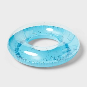 36" Inflatable Glitter Swim Tube - Sun Squad™ - 1 of 4