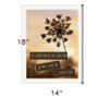 HomeRoots The First Day White Framed Print Wall Art - 3 of 3