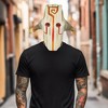 Gaya Entertainment DOTA 2 Adult Latex Costume Mask: Juggernaut - 3 of 3