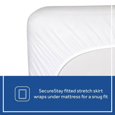 Sealy Quilted Crib Mattress Pad with Organic Cotton Top_2