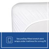 Sealy Quilted Crib Mattress Pad with Organic Cotton Top - 4 of 4