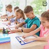 SCRIBBLEDO Reusable Dry Erase Pockets 50-Pack – Colorful Write & Wipe Sleeves for 8.5"x11" Worksheets - 2 of 4