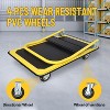 Acekool Heavy Duty Platform Hand Truck, 36x24 Inch Steel Platform, 2000 lbs Capacity, 26.4 Inch Ergonomic Handle, Smooth Rolling Wheels - 3 of 4