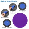 Unique Bargains Durable Nylon Material Circle Dot Design Carpet Spot Marker Pads 4" 24 Pcs - 3 of 4
