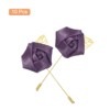 Unique Bargains Ceremony Anniversary Rose Wedding Groom Boutonnieres Pins 2"x3.5" 10 Pcs - 3 of 3