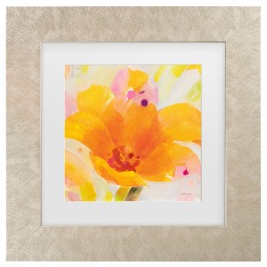 Trademark Fine Art - Albena Hristova Bright Tulips I Matted Framed Art - 1 of 4