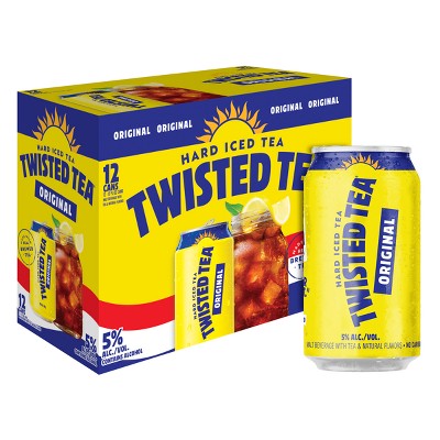 Twisted Tea Original Hard Iced Tea - 12pk/12 fl oz Cans