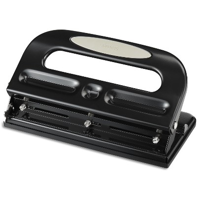 MyOfficeInnovations Circle 3-Hole Punch 30 Sheet Capacity Black (24549/33989) 572645