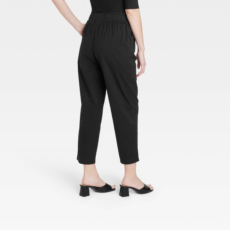 Women's High-Rise Tapered Ankle Chino Pants - A New Day™, 3 of 5
