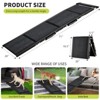 GustoWave Folding Pet Ramp with Non-Slip Surface, Portable Dog Pet Stairs, Anti-Slip Dog Ramp for Large Dogs up to 113KG - 2 of 4
