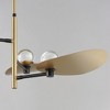 ET2 Lighting Pearl 3 - Light Pendant in  Black/Natural Aged Brass - 2 of 3