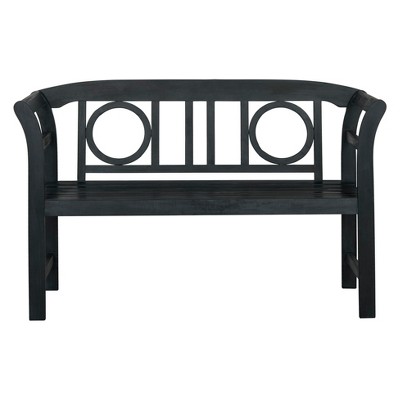 target black bench outdoor