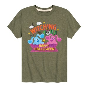 Boys' - Blue's Clues & You! - Witching You A Happy Halloween Short Sleeve Graphic T-Shirt - 1 of 4