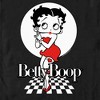 Men's Betty Boop Black and White Checkers Pose T-Shirt - 2 of 4