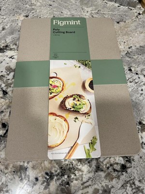 3pc Recycled Poly Essentials Cutting Board Set Blue - Figmint™ : Target