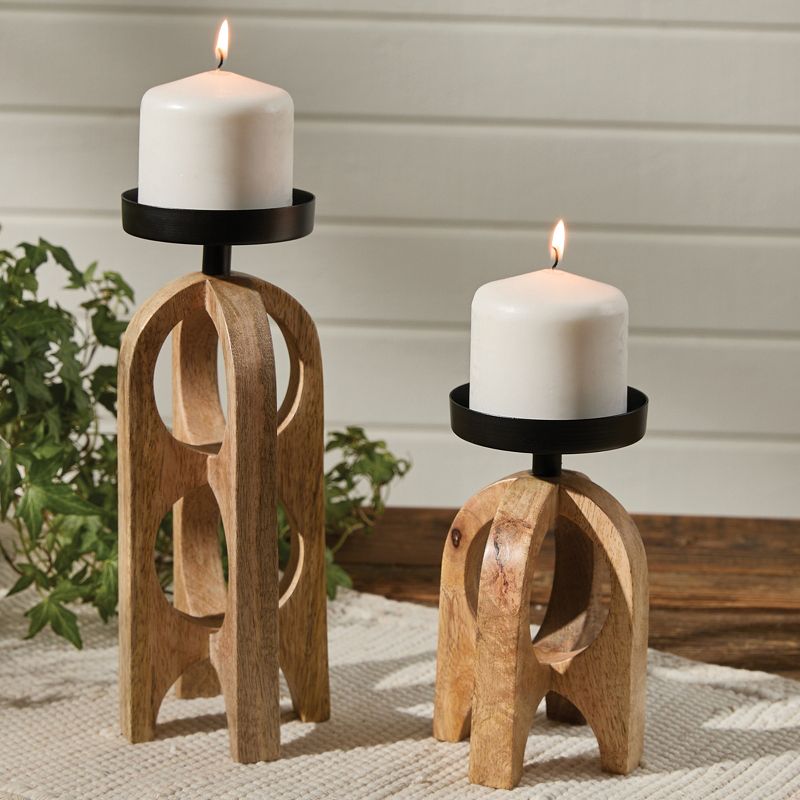 Split P Tall Geo Candle Holder, 2 of 6