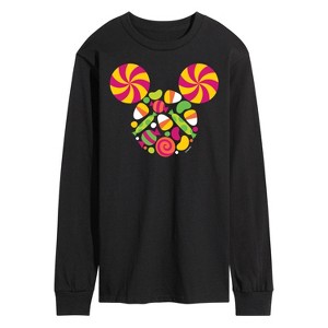 Men's - Disney - Mickey's Treat Long Sleeve Graphic T-Shirt - 1 of 4