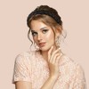 Unique Bargains Women's Thick Braided Knotted Non-slip Fashion Elastic Solid Color Headband 1 Pc - 2 of 4