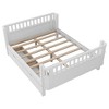 Kumasinova Twin/Full Size Bed Frame for Kids,Wood Low Profile Platform Bed with 2 Storage Drawers,Safety Rails for Bedroom,No Box Spring Needed - 4 of 4