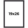 PosterPalooza | Antique Red Picture Frame - UV Acrylic, Foam Board Backing, Hanging Hardware - 2 of 4