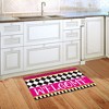 Briarwood Lane Everyday Doormat 30x18 Indoor Outdoor Neon Checkerboard Doormat - 4 of 4