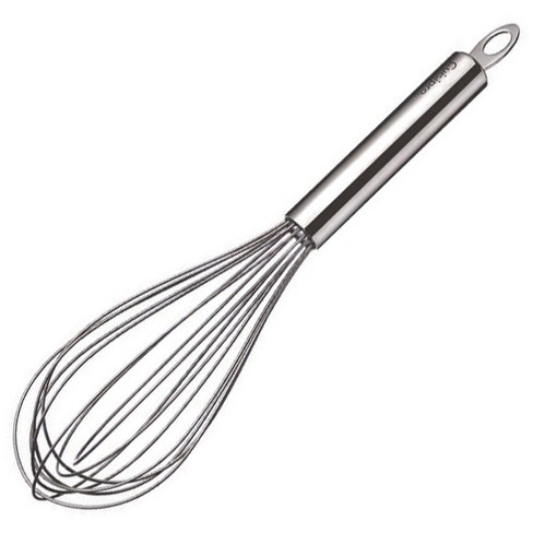 Prepworks by Progressive 6 inch Balloon Whisk, Handheld Steel Wire Whisk Perfect for Blending, Whisking, Beating and Stirring, BPA Free, Dishwasher