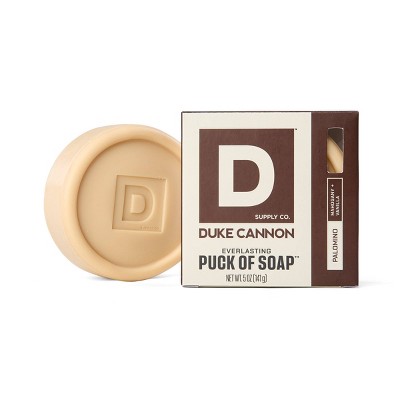 Duke Cannon Supply Co. Soap Puck Bar Soap - Palomino - 5oz: Basic Cleansing, Whole Body, Vanilla Scent, Normal Skin