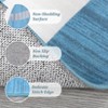 TROPOW Washable Runner Rug  Modern Hallway Rug Non-Slip Low Pile Rug Ultra Thin Accent Rug Indoor Carpet No-Shedding Indoor Floor Carpet Rug - 2 of 4