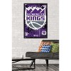 Trends International NBA Sacramento Kings - Maximalist Logo 23 Framed Wall Poster Prints - 2 of 4