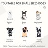 Skyzone 48"x41" Outdoor Metal Dog Playpen with Weatherproof Polyester Roof, Locking Door & - 4 of 4