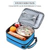 Tirrinia Expandable Insulated Lunch Bag for Women Men Kids, Leakproof Flat Lunch Cooler Tote with Shoulder Strap, Lunch Box for Work, School, Picnic - 2 of 4
